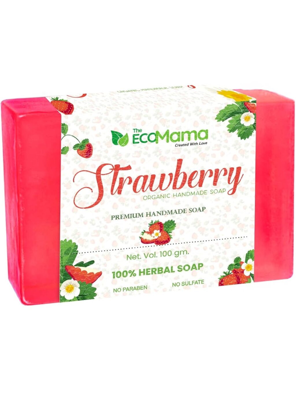 Strawberry Organic Handmade Soap