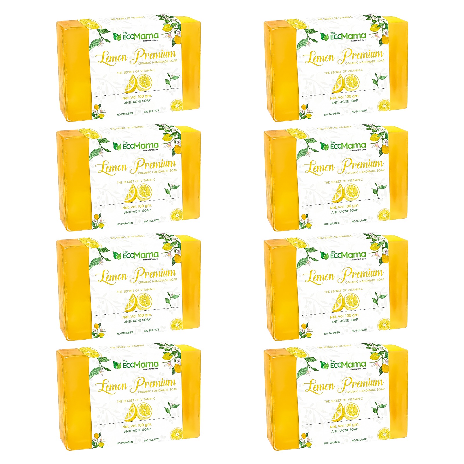 Lemon Premium Handmade Soap with Vitamin C Lemon Premium Handmade Soap with Vitamin C