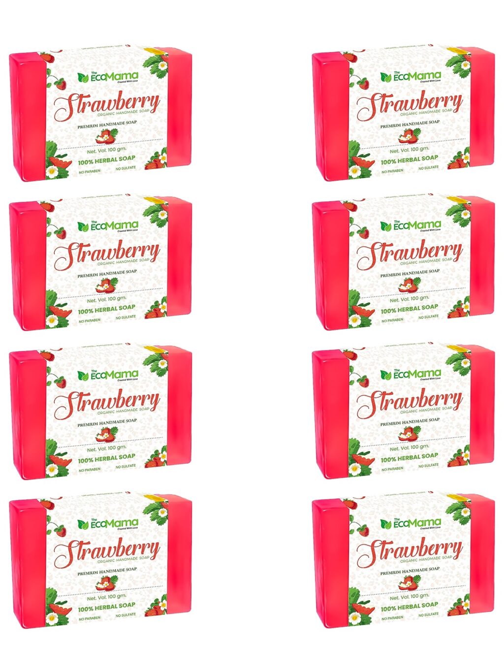 Strawberry Organic Handmade Soap