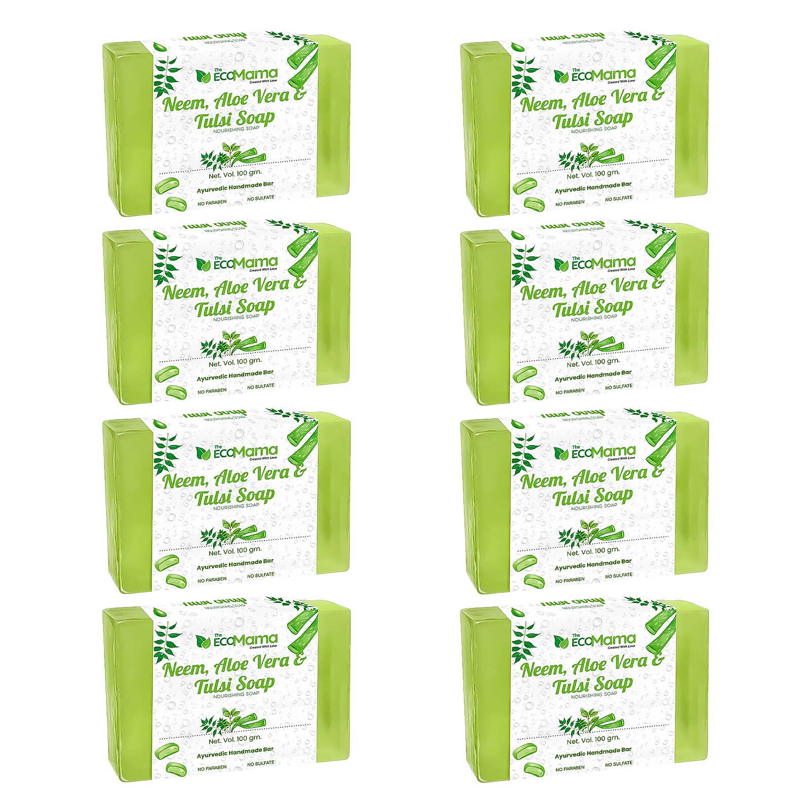 Neem, Aloe Vera, and Tulsi Soap